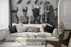 Fototapeta: Szkoła baletowa w stylu retro