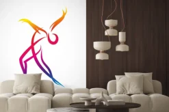 Fototapeta: Taniec logo wektor