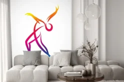 Fototapeta: Taniec logo wektor