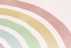 Fototapeta: Tęcza w pastelowych kolorach