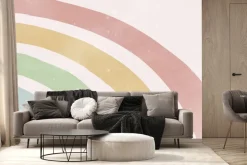 Fototapeta: Tęcza w pastelowych kolorach