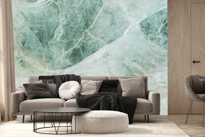 Fototapeta: Tekstura zielonego marmuru