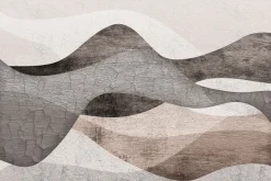 Fototapeta: Teksturowa imitacja pustynnych wydm