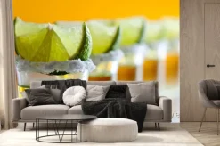 Fototapeta: Tequila, wapno i sól