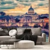 Fototapeta: The city of rome at sunset
