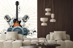 Fototapeta: Tło plakatu koncertowej