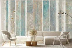 Fototapeta: Tło w stylu vintage z pionowymi liniami