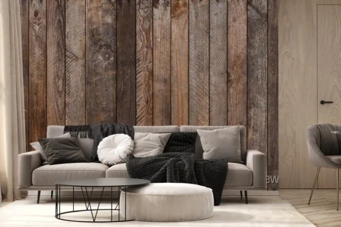 Fototapeta: Tło z pionowych desek