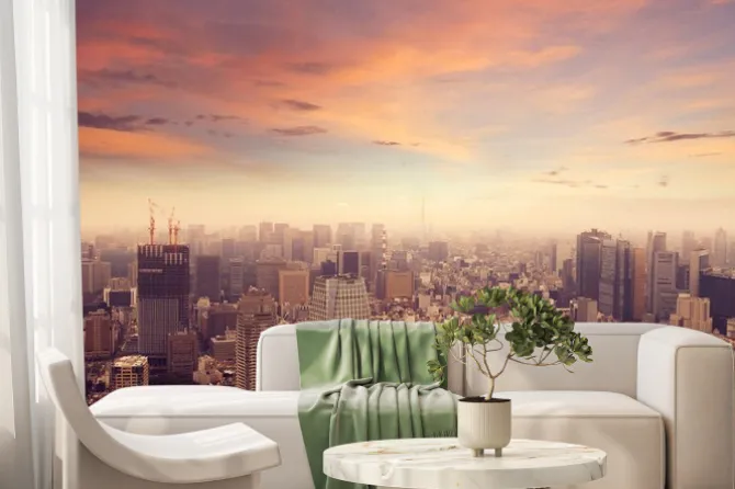 Fototapeta: Tokyo skyline