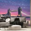 Fototapeta: Tower bridge at colorful dawn. urban skyline of london, united