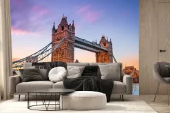 Fototapeta: Tower bridge na tle pastelowego nieba