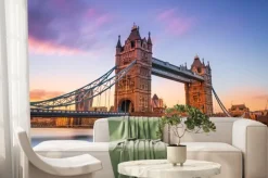 Fototapeta: Tower bridge na tle pastelowego nieba