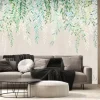 Fototapeta: Tree branches on top in the style of watercolor painting. printing