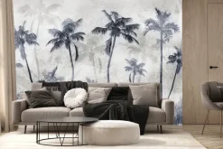 Fototapeta: Tropikalna dżungla na betonie