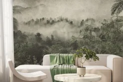 Fototapeta: Tropikalna dżungla we mgle