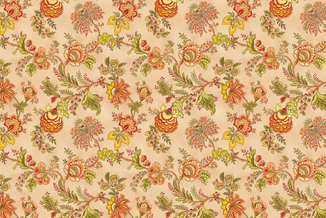 Fototapeta: Tropikalne kwiaty z roślinnością