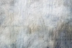 Fototapeta: Tropikalne liście na teksturowym tle w geometryczne kształty