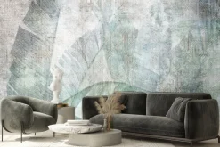 Fototapeta: Tropikalne liście w stylu loft