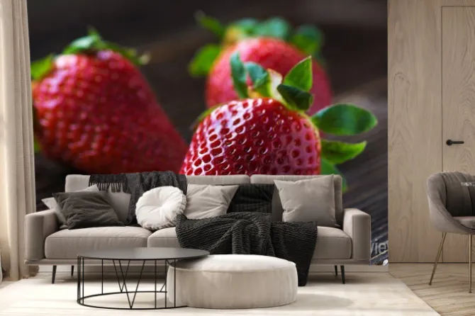 Fototapeta: Truskawki