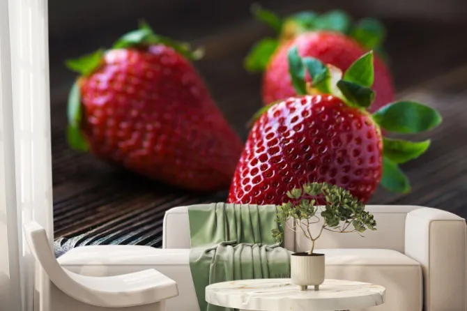 Fototapeta: Truskawki