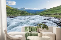 Fototapeta: Tugela płynącej silna