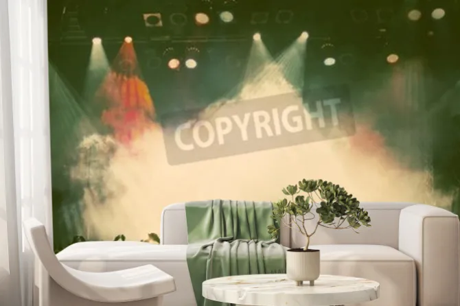 Fototapeta: Tłum na koncercie - stylu retro zdjęcia