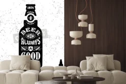 Fototapeta: Typografia monochromatyczny hipster rocznika etykieta, odznaka