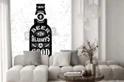 Fototapeta: Typografia monochromatyczny hipster rocznika etykieta, odznaka