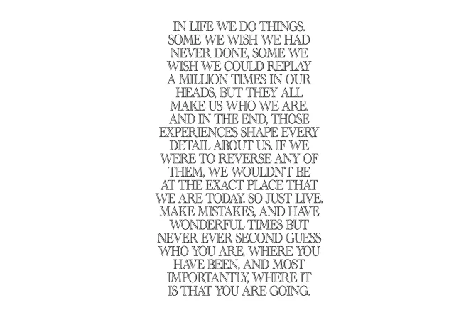 Fototapeta: Typograficzne czarne napisy