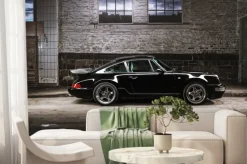 Fototapeta: Ujęcie uliczne zabytkowego porsche 911