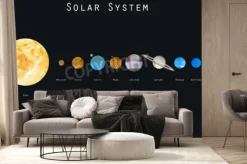 Fototapeta: Układ słoneczny ilustracja dla dzieci