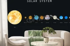 Fototapeta: Układ słoneczny ilustracja dla dzieci