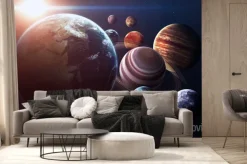 Fototapeta: Układ słoneczny w 3d