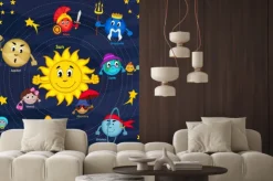 Fototapeta: Układ słoneczny - ilustracji wektorowych, eps