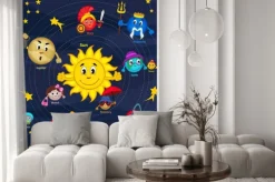 Fototapeta: Układ słoneczny - ilustracji wektorowych, eps