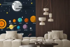 Fototapeta: Układ słoneczny i inne ciała niebieskie