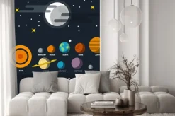 Fototapeta: Układ słoneczny i inne ciała niebieskie