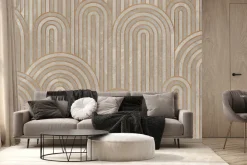 Fototapeta: Łuki ze złotymi paskami