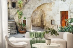 Fototapeta: Uliczka w mieście matera włochy