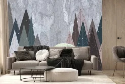 Fototapeta: Uroczy słonik w skandynawskim lesie