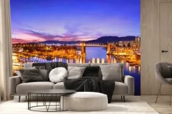 Fototapeta: Vancouver harbor view