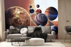 Fototapeta: Venus - zdjęcia wysokiej rozdzielczości prezentuje planety układu