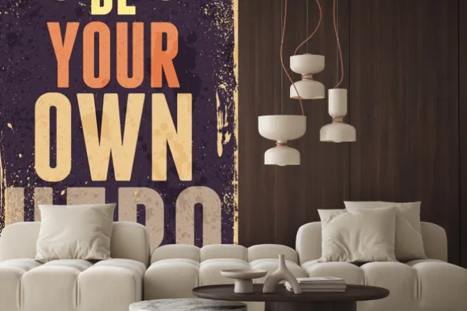 Fototapeta: Vintage ilustracja typografia wektor grunge efektów.