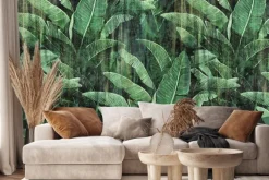 Fototapeta: Vintage tropikalne liście