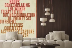 Fototapeta: Vintage walentynki ilustracji wektorowych typografii.