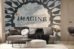 Fototapeta: W "imagine" mozaiki znajduje się w strawberry fields, central