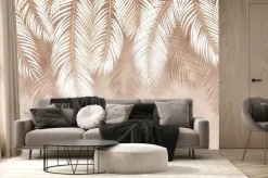 Fototapeta: Wallpapers. palm leaves. background of palm leaves.