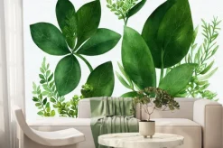 Fototapeta: Watercolor floral . hand painted illustration of forest flowers,