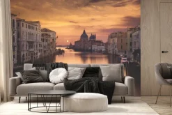 Fototapeta: Wenecja przy zachodzie słońca