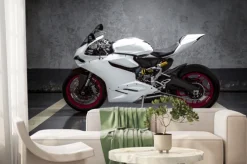 Fototapeta: White motor